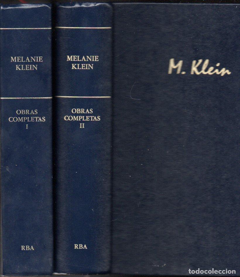 Libros de segunda mano: MELANIE KLEIN : OBRAS COMPLETAS - 2 TOMOS (BIBLIOTECA PSICOAN&Aacute;LISIS RBA, 2006)