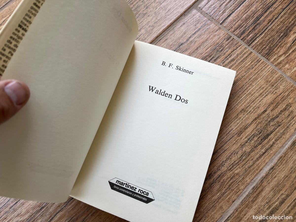 Libros de segunda mano: Walden Dos B.F. Skinner - Foto 5