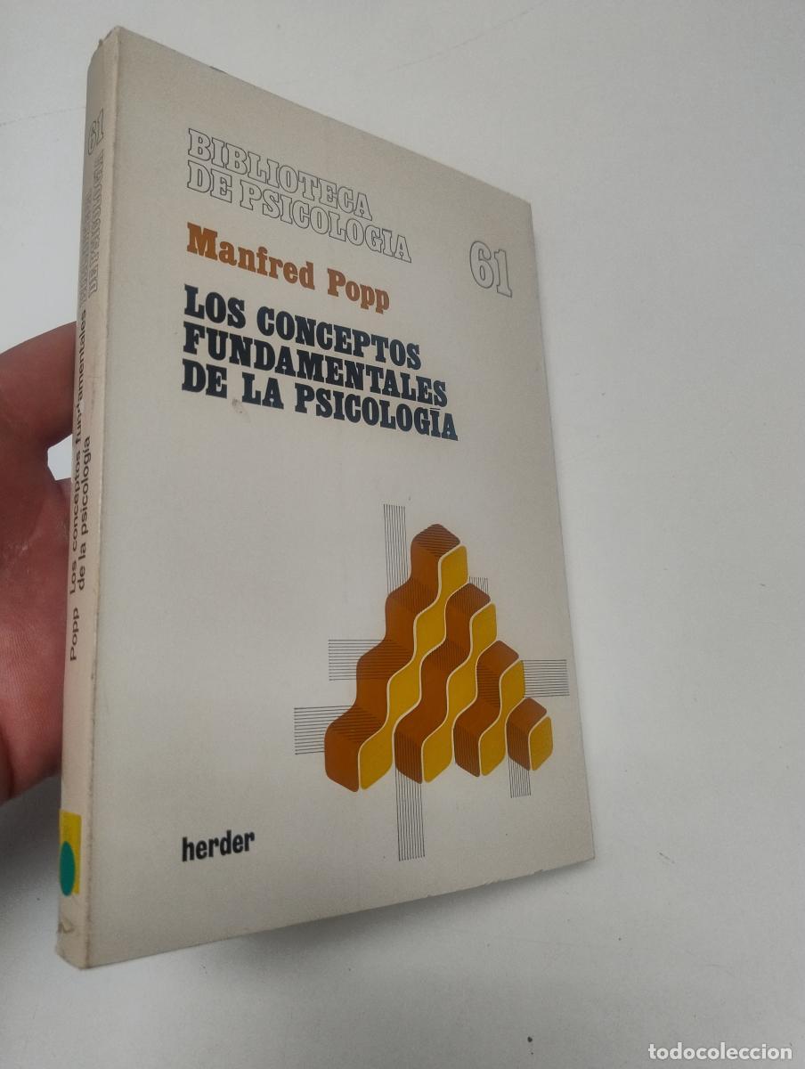 Libros de segunda mano: Los conceptos fundamentales de la psicolog&iacute;a - Popp, Manfred