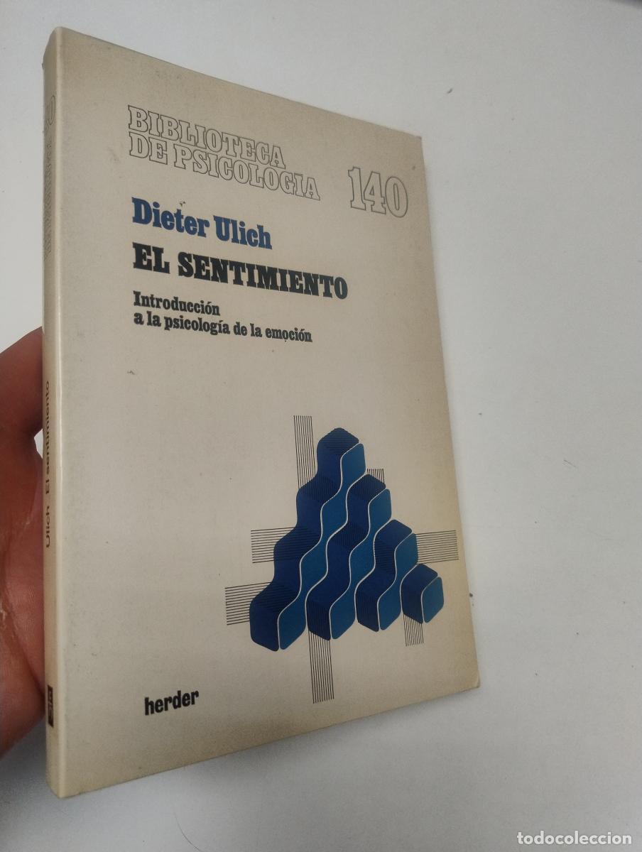 Libros de segunda mano: El sentimiento - Dieter Ulich - Foto 1