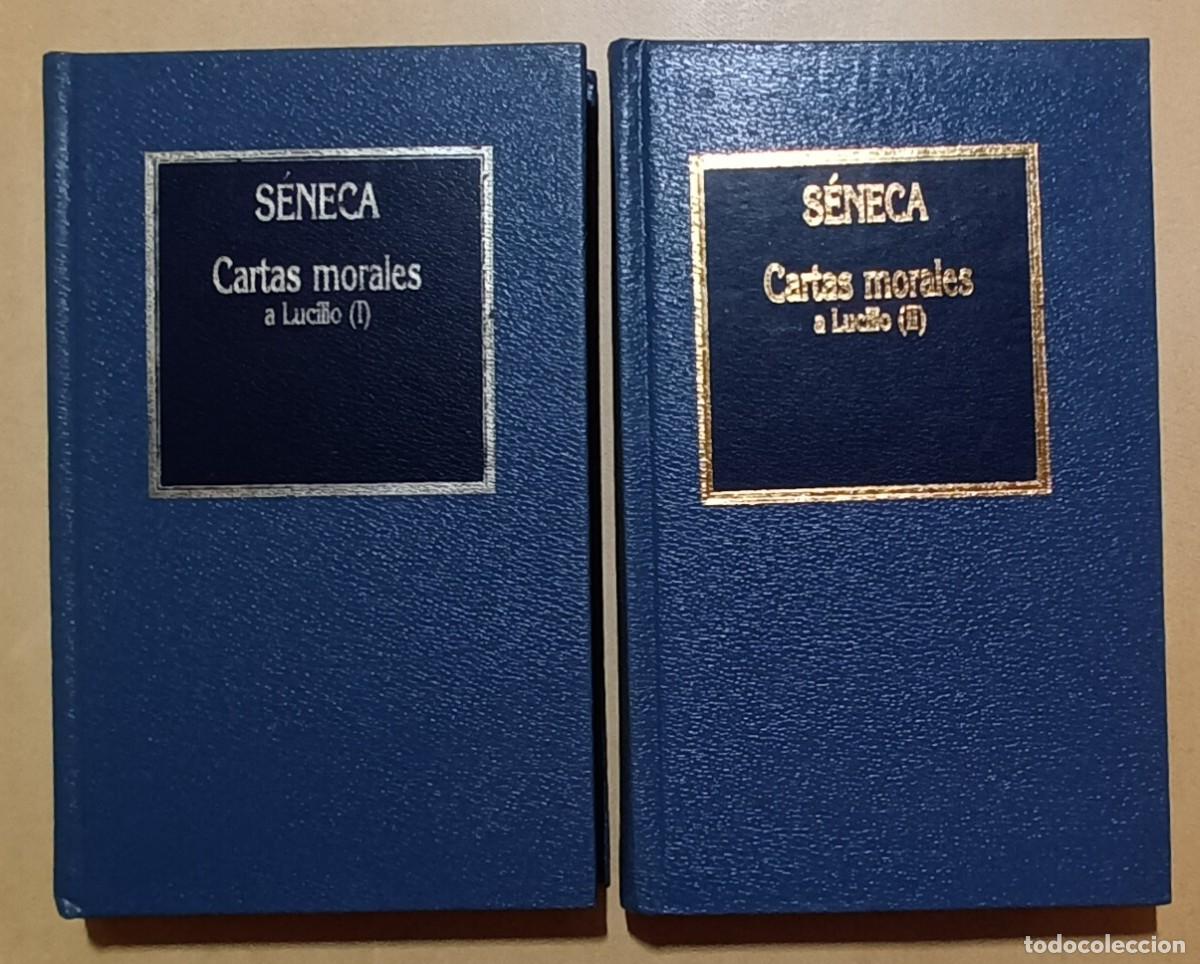 Libros de segunda mano: CARTAS MORALES A LUCILIO TOMOS I y II - S&Eacute;NECA - ORBIS - 1984