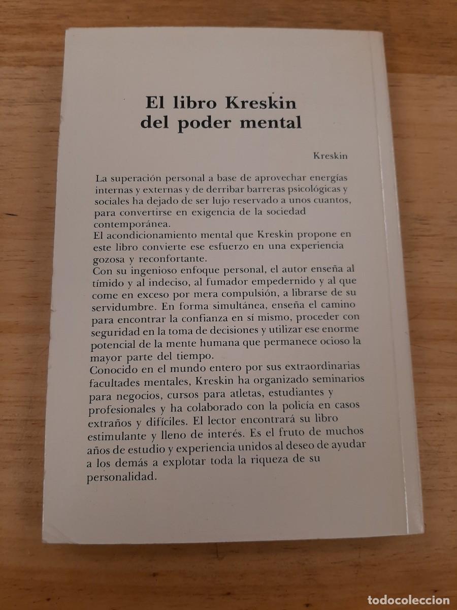 Libros de segunda mano: El libro Kreskin del poder mental - Kreskin - Diana, 1980 - Foto 3