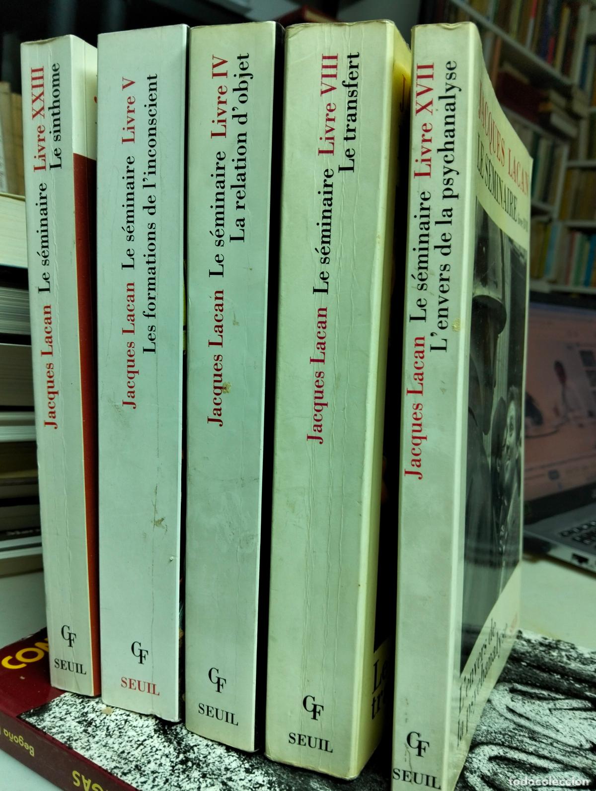 Libros de segunda mano: Psicoanalisis. Le Seminaire, Jacques Lacan, ed. Seuil, Varios volumenes, 1991 VISITA CATALOGO L54