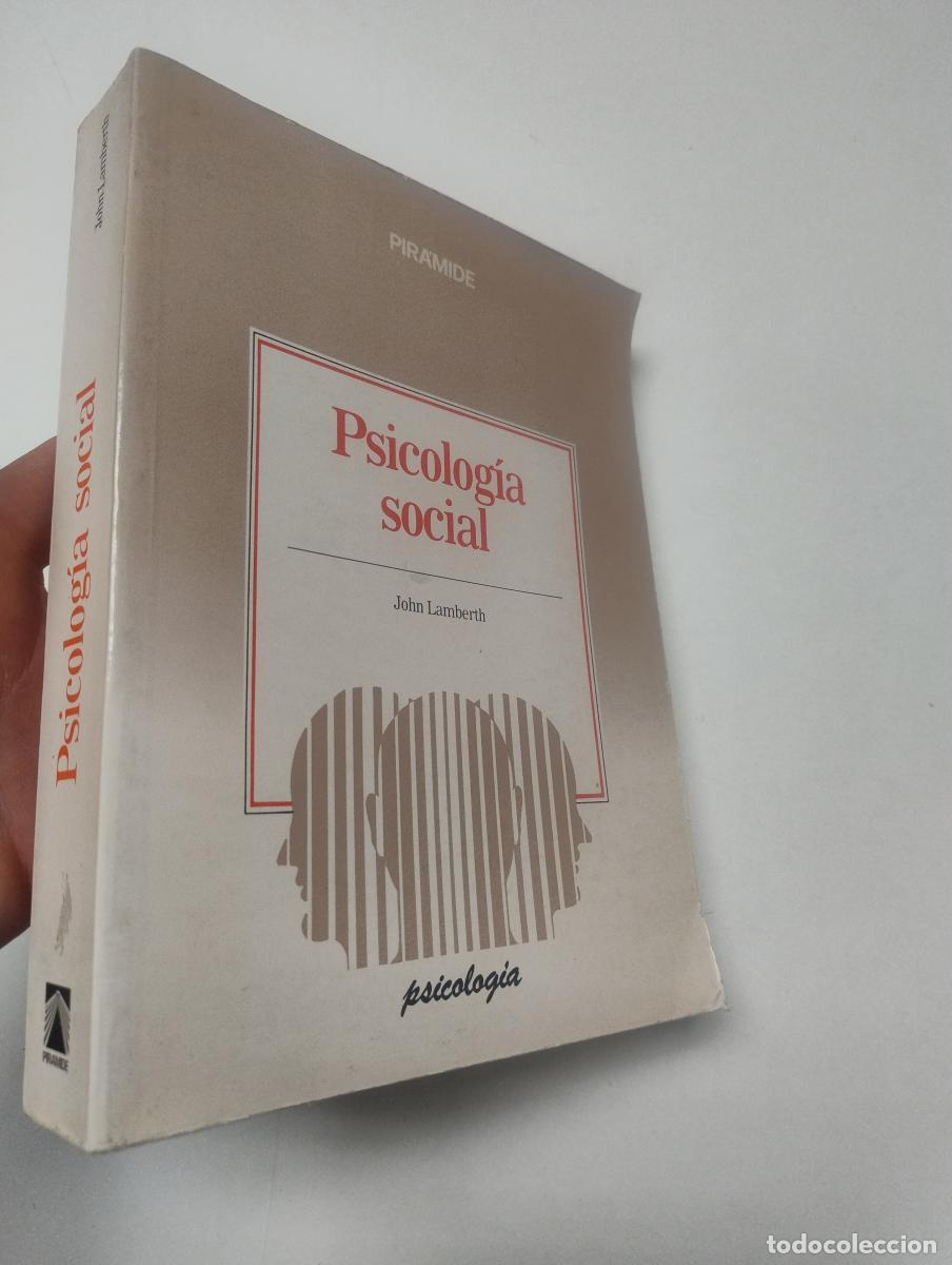Libros de segunda mano: Psicolog&iacute;a social - John Lamberth - Foto 1