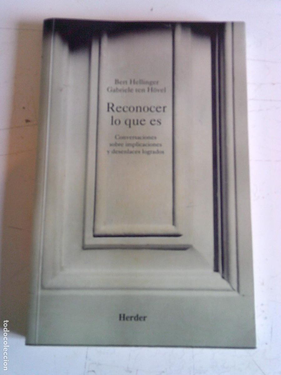 Libros de segunda mano: Reconocer lo que es Conversaciones sobre implicaciones y desenlaces logrados
