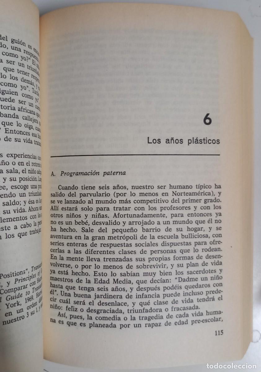 Libros de segunda mano: &iquest;Qu&eacute; dice usted despu&eacute;s de decir hola?, de Eric Berne - Foto 3