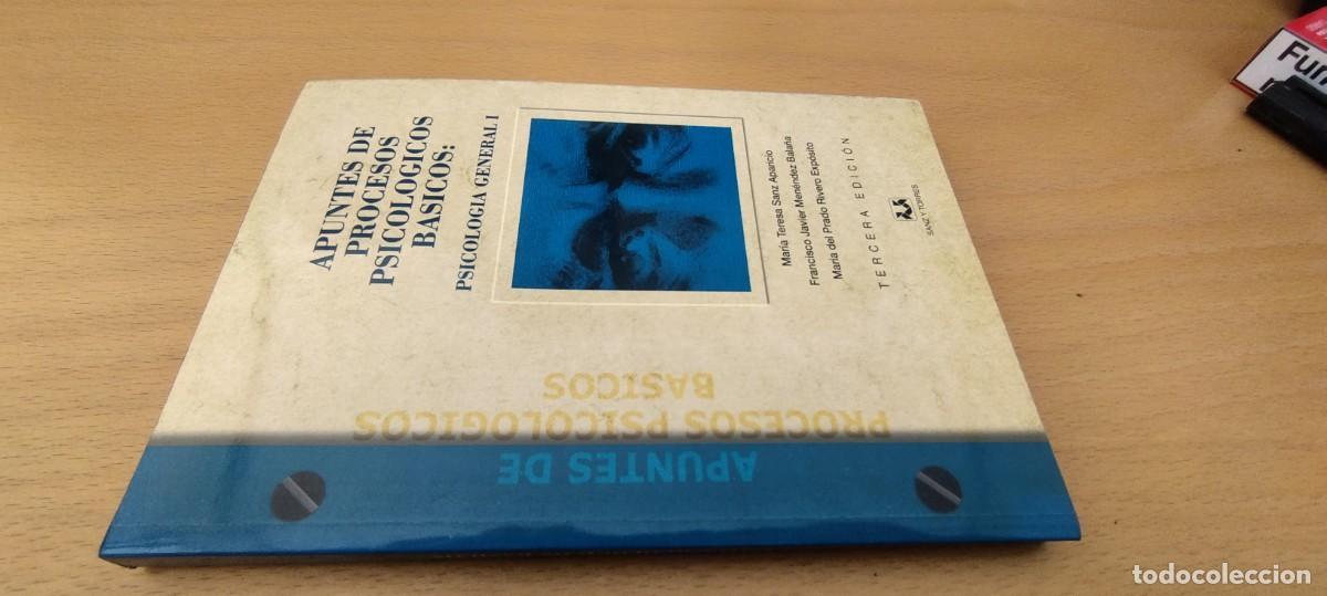 Libros de segunda mano: APUNTES DE PROCESOS PSICOLOGICOS BASICOS / PSICOLOGIA GENERAL (I) / KARA 04 / SANZ Y TORRES