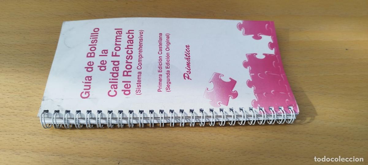 Libros de segunda mano: GUIA DE BOLSILLO DE LA CALIDAD FORMAL DEL RORSCHACH /sistema comprehensivo / KARA 05