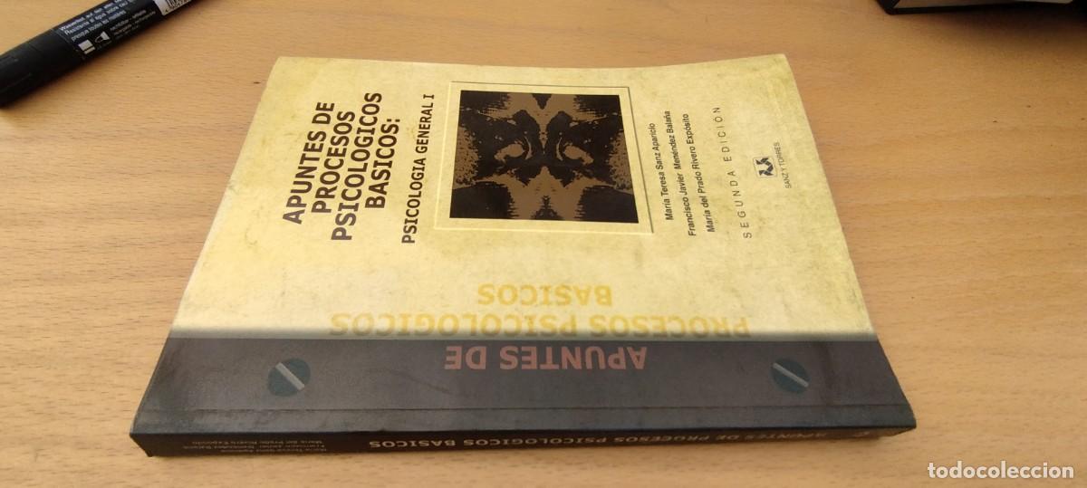 Libros de segunda mano: APUNTES DE PROCESOS PSICOLOGICOS BASICOS PSICOLOGIA GENERAL 1 / VVAA / KARA 7 / SANZ Y TORRES
