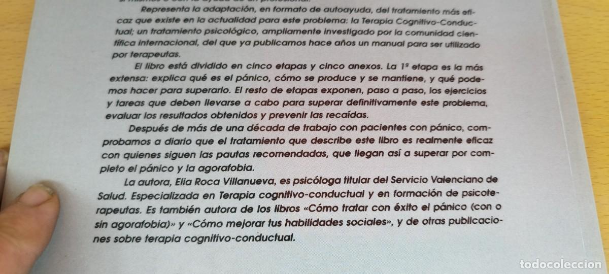 Libros de segunda mano: COMO SUPERAR EL PANICO / ELIA ROCA / KARA 18 / ACDE - Foto 7