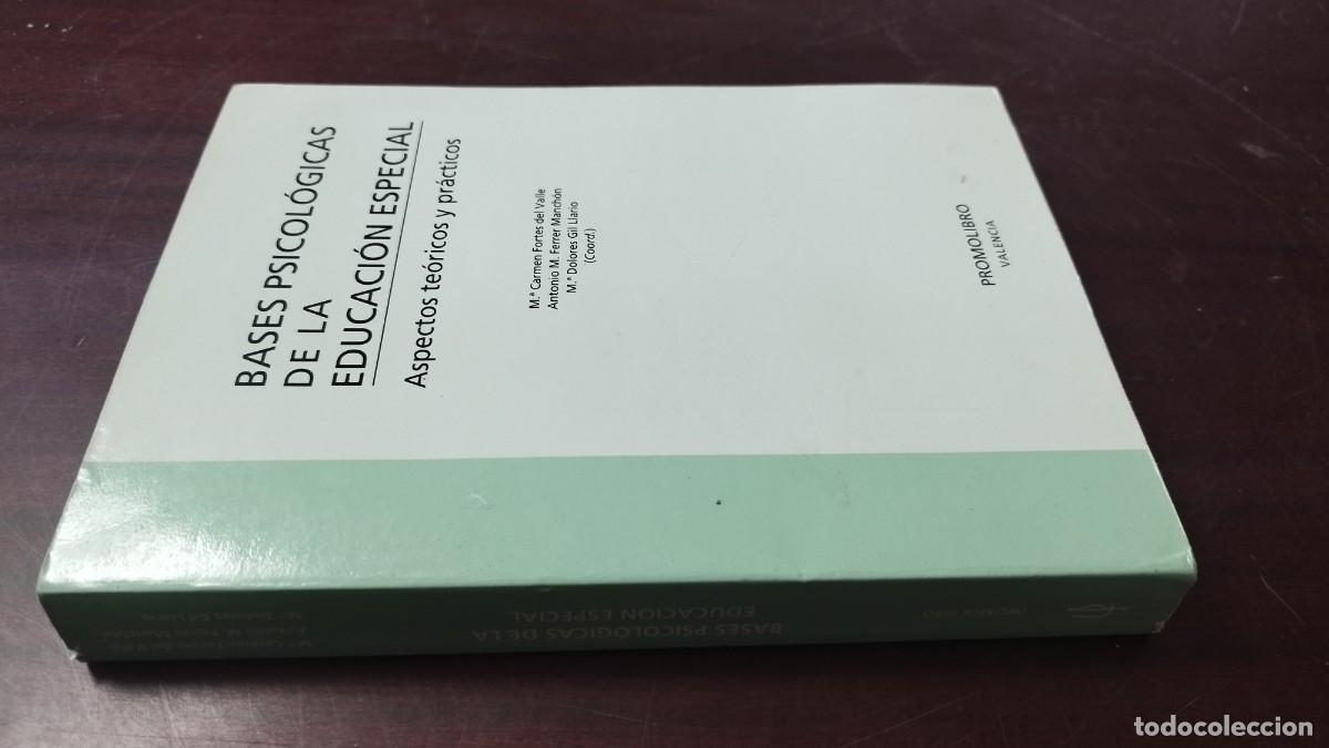 Libros de segunda mano: BASES PSICOLOGICAS DE LA EDUCACION ESPECIAL/VVAA/GARA 113/PROMOLIBRO/psicologia pedagogia