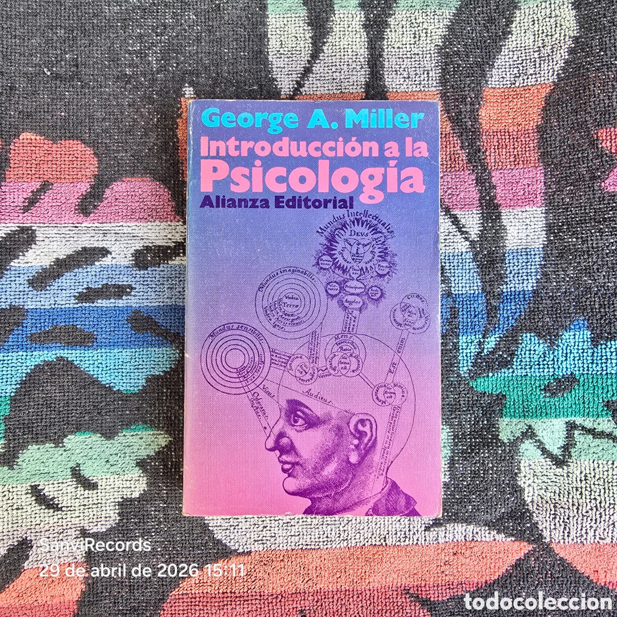 Libros de segunda mano: INTRODUCCI&Oacute;N A LA PSICOLOG&Iacute;A (GEORGE A. MILLER) (ALIANZA EDITORIAL)