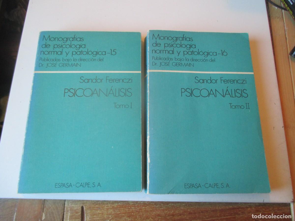 Libros de segunda mano: SANDOR FERENZI Psicoan&aacute;lisis ( 2 tomos) W39997