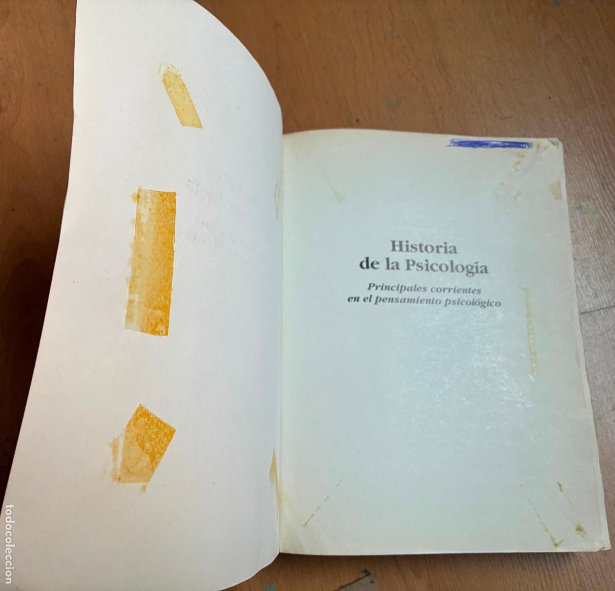 Libros de segunda mano: HISTORIA DE LA PSICOLOGIA, Thomas Hardy, - Foto 4