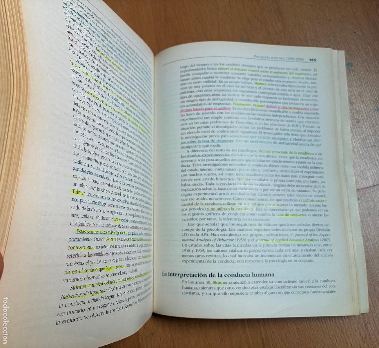 Libros de segunda mano: HISTORIA DE LA PSICOLOGIA, Thomas Hardy, - Foto 5