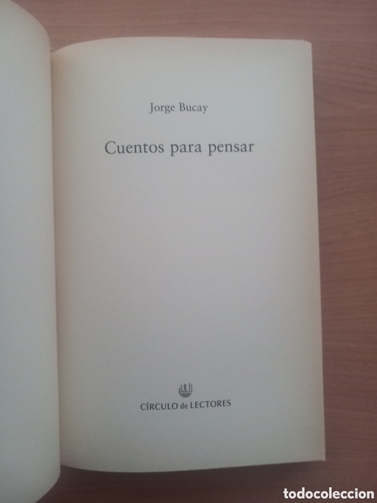 Libri di seconda mano: Cuentos para pensar. Jorge Bucay