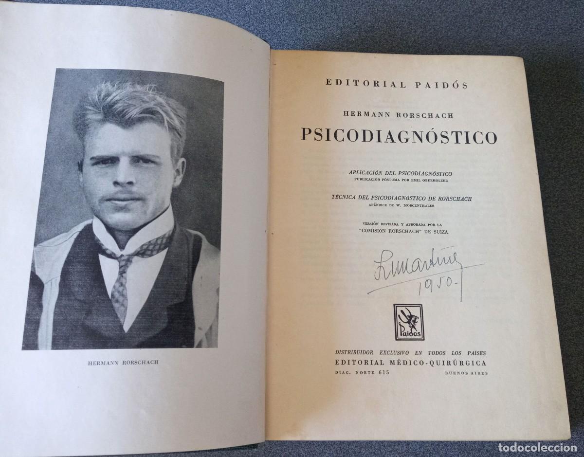 Libros de segunda mano: Psicodiagn&oacute;stico Hermann Rorschach - Foto 4