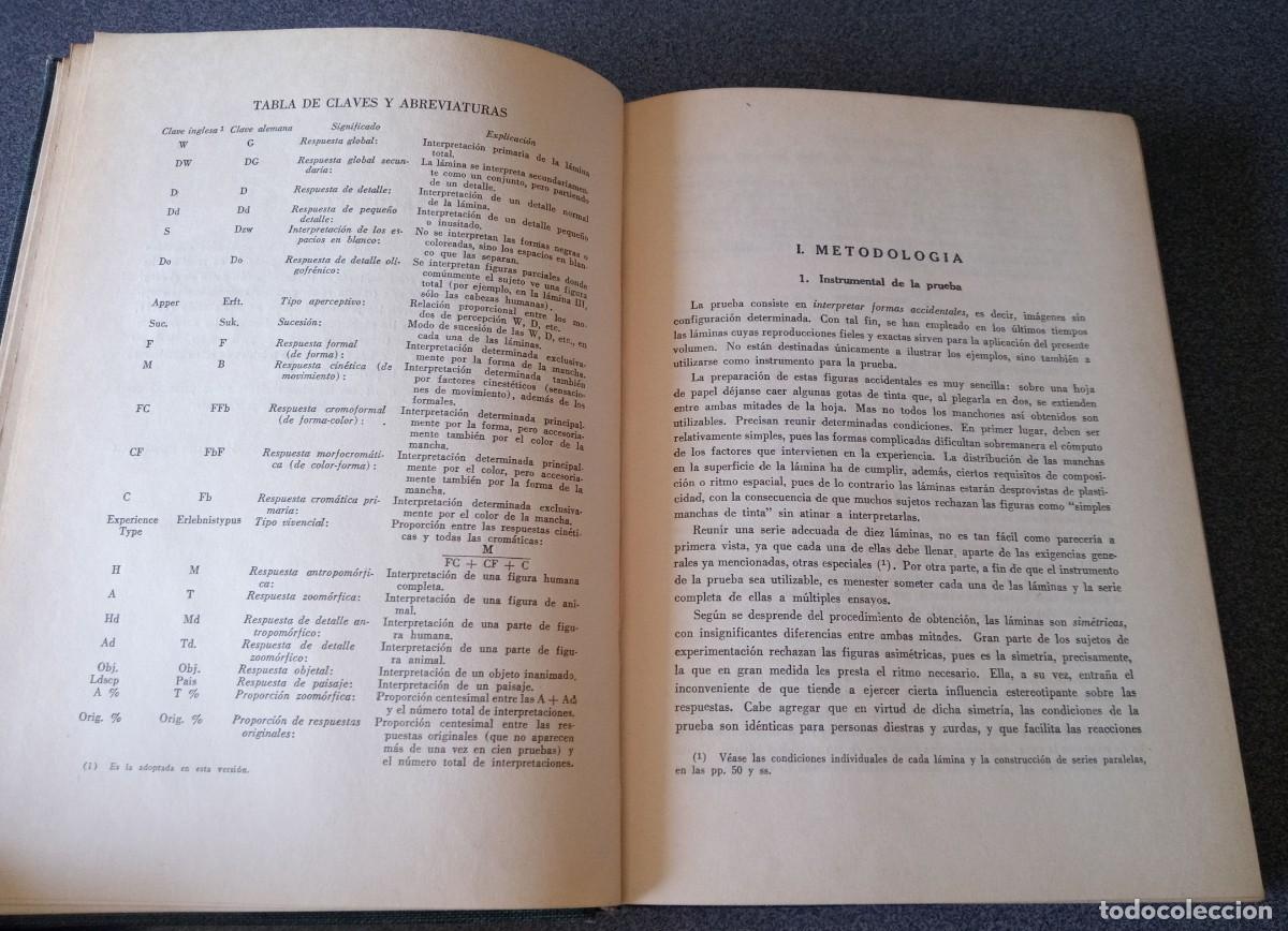 Libros de segunda mano: Psicodiagn&oacute;stico Hermann Rorschach - Foto 10