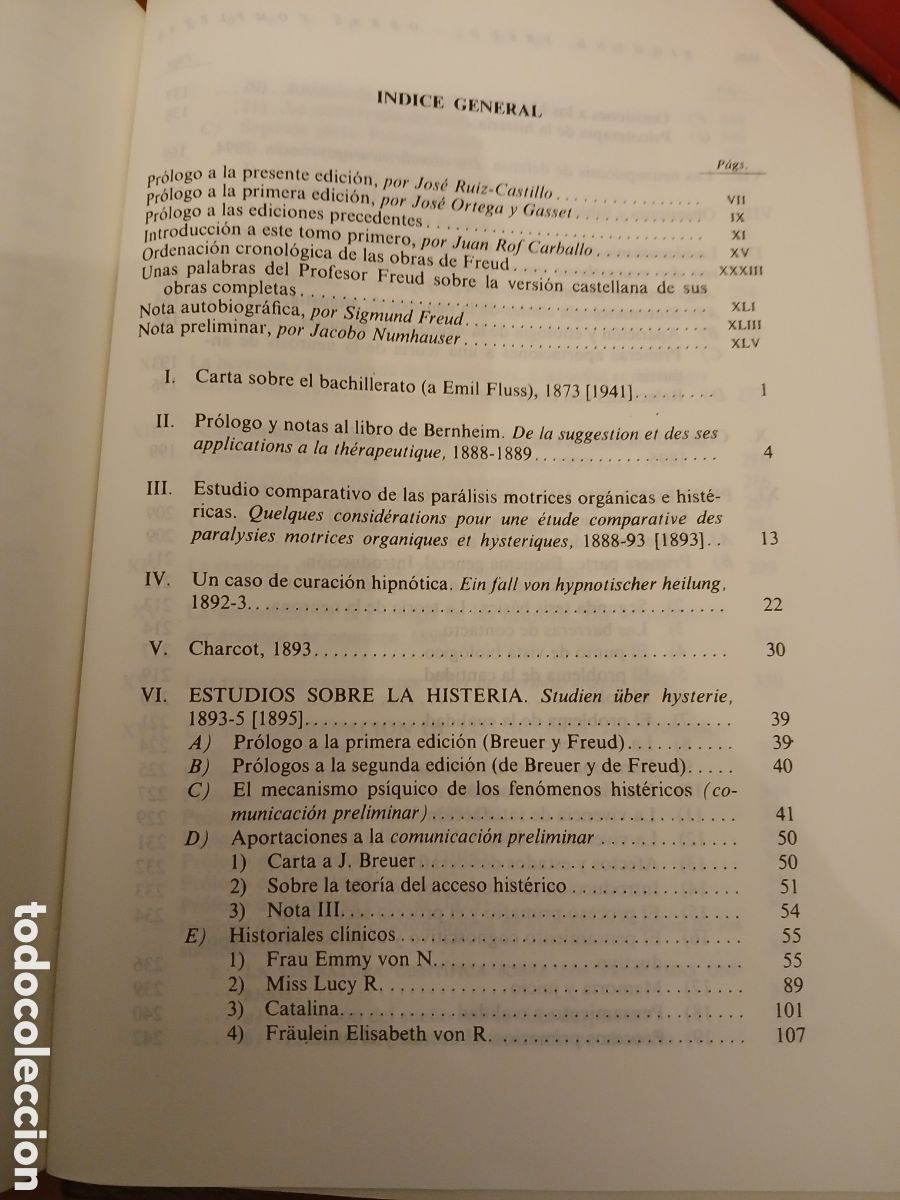 Libros de segunda mano: Obras Completas. Sigmund Freud. 3 tomos ( Completa ). - Foto 4
