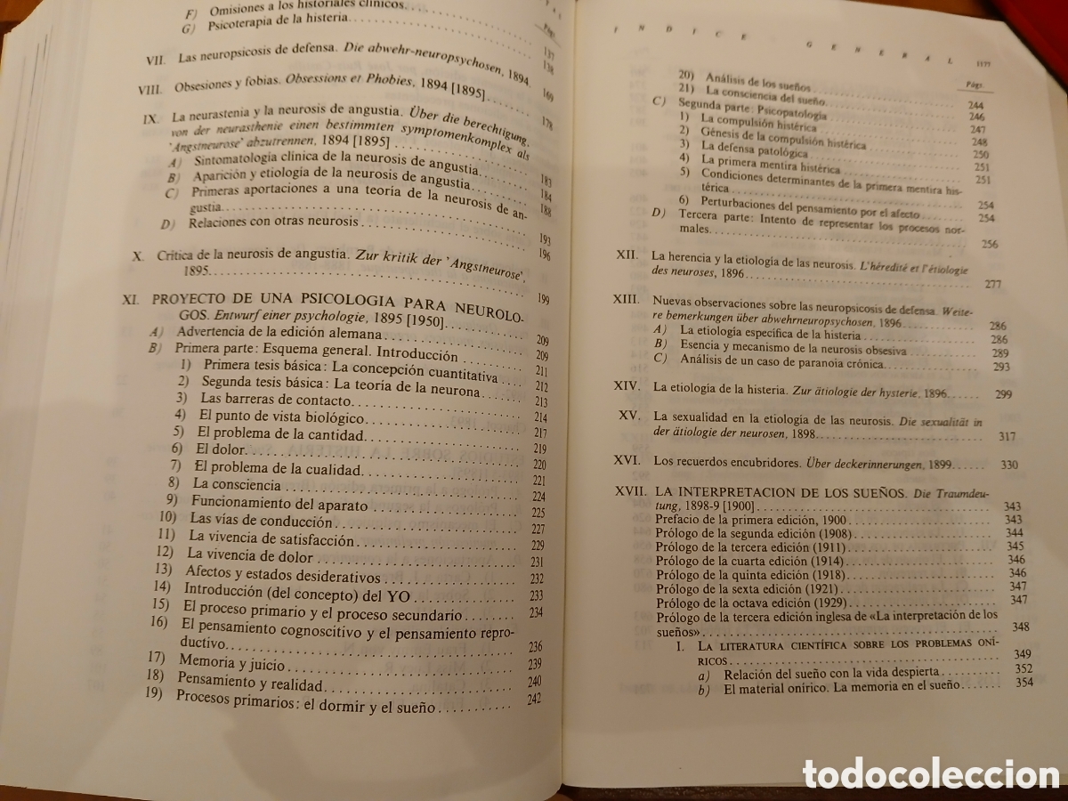 Libros de segunda mano: Obras Completas. Sigmund Freud. 3 tomos ( Completa ). - Foto 5