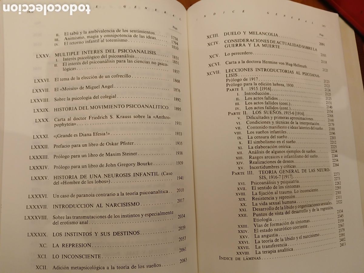 Libros de segunda mano: Obras Completas. Sigmund Freud. 3 tomos ( Completa ). - Foto 12