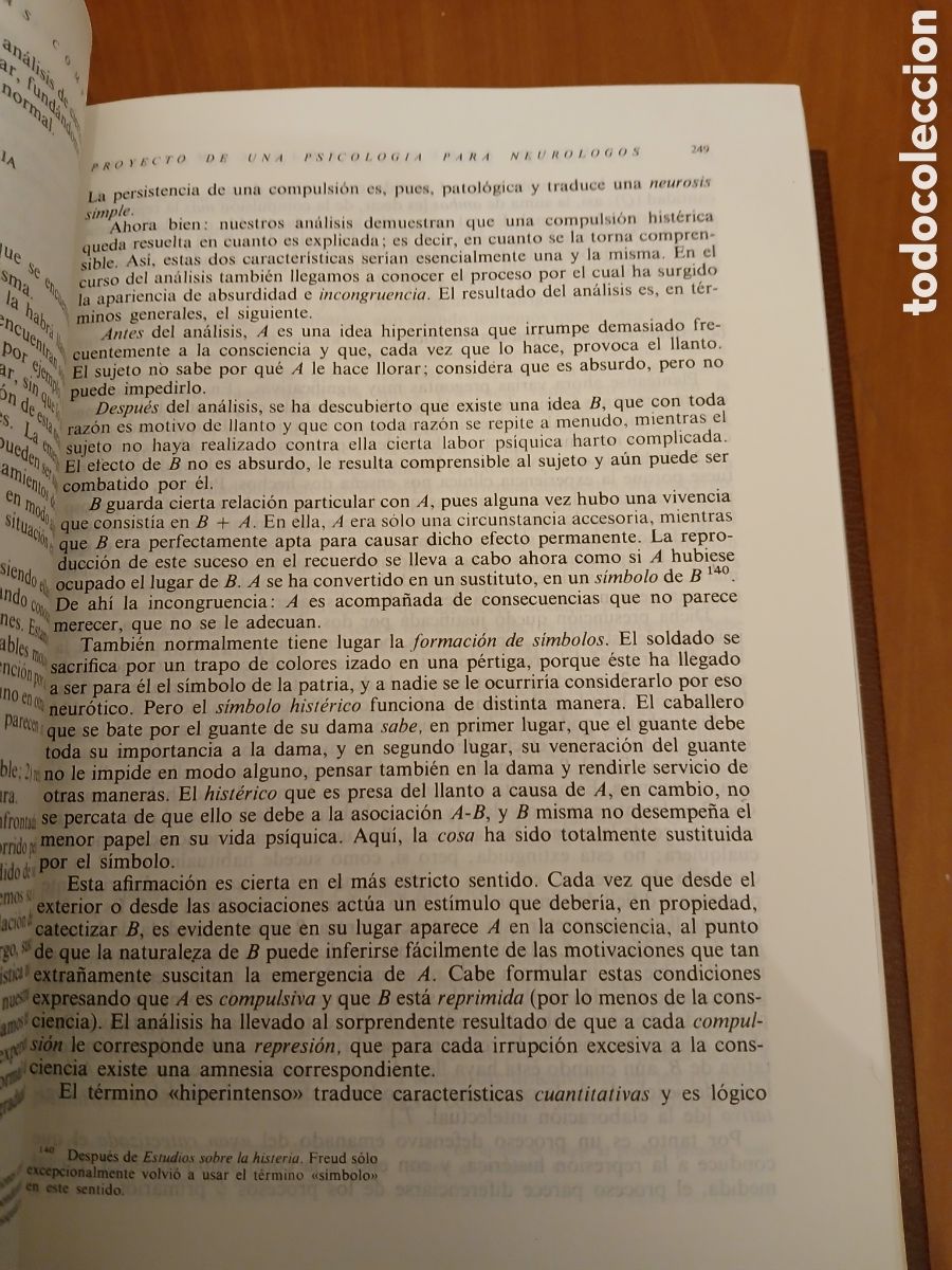 Libros de segunda mano: Obras Completas. Sigmund Freud. 3 tomos ( Completa ). - Foto 19