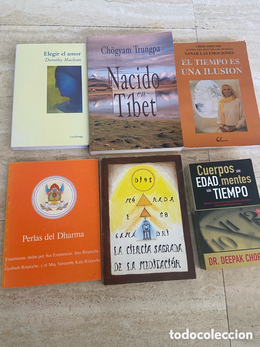 Libros de segunda mano: Lote libros meditaci&oacute;n autoayuda