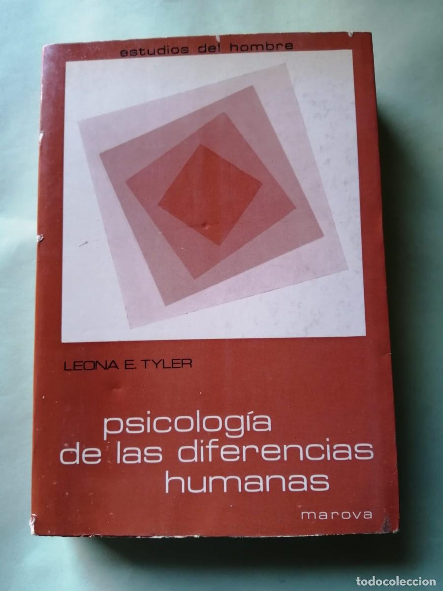 Libros de segunda mano: PSICOLOGIA DE LAS DIFERENCIAS HUMANAS (LEONA E. TYLER)