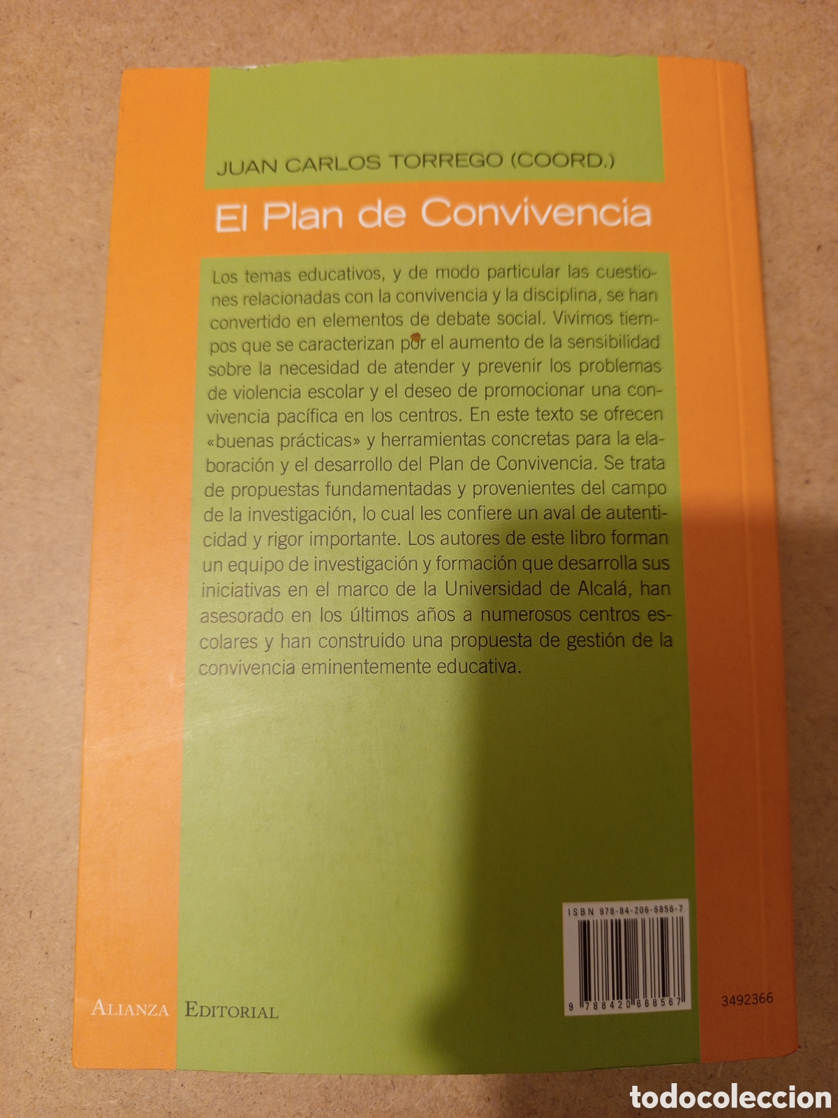 Libros de segunda mano: PLAN DE CONVIVENCIA (JUAN CARLOS TORREGO) - Foto 12