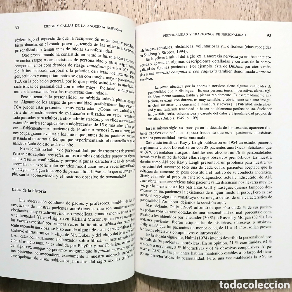 Libros de segunda mano: Riesgo y causas de la anorexia nerviosa - Foto 8