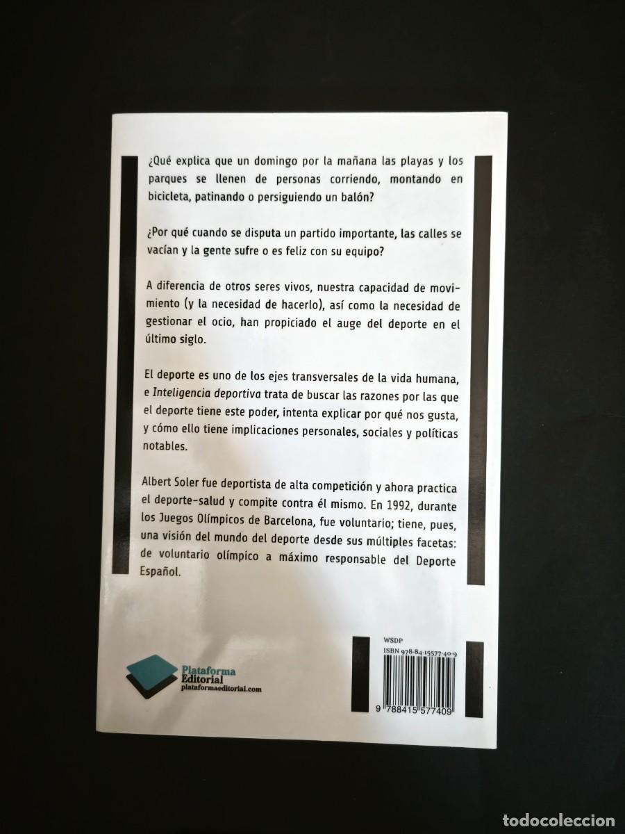 Libros de segunda mano: Inteligencia deportiva - Albert Soler - Foto 3