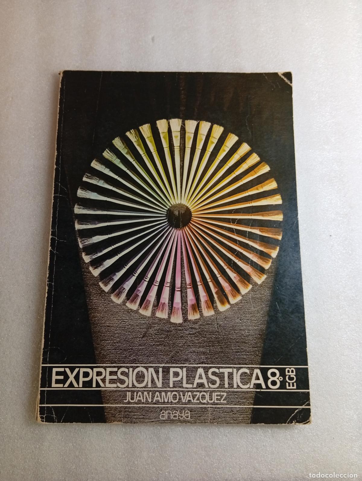 Libros de segunda mano: EXPRESI&Oacute;N PL&Aacute;STICA 8&ordm; E.G.B. - JUAN AMO V&Aacute;ZQUEZ
