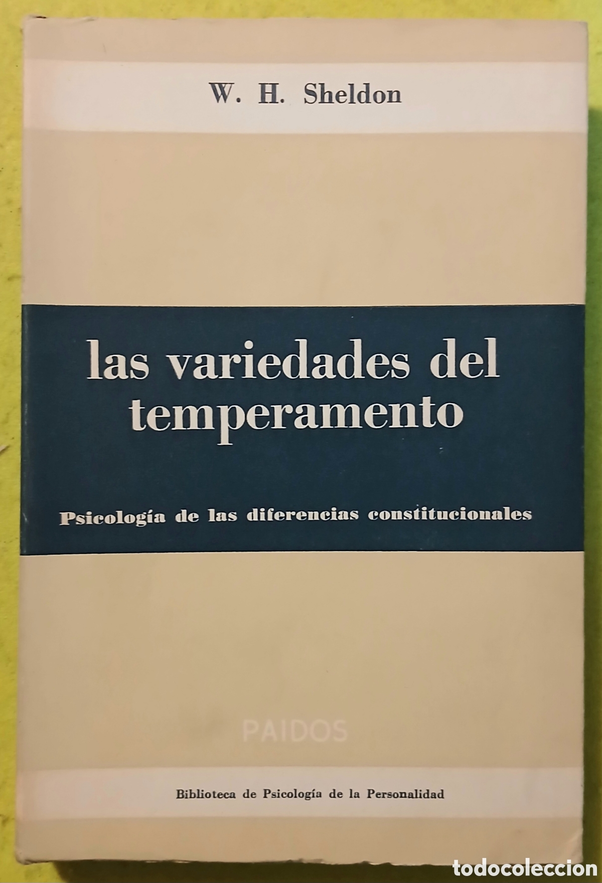 Libros de segunda mano: Las variedades del temperamento