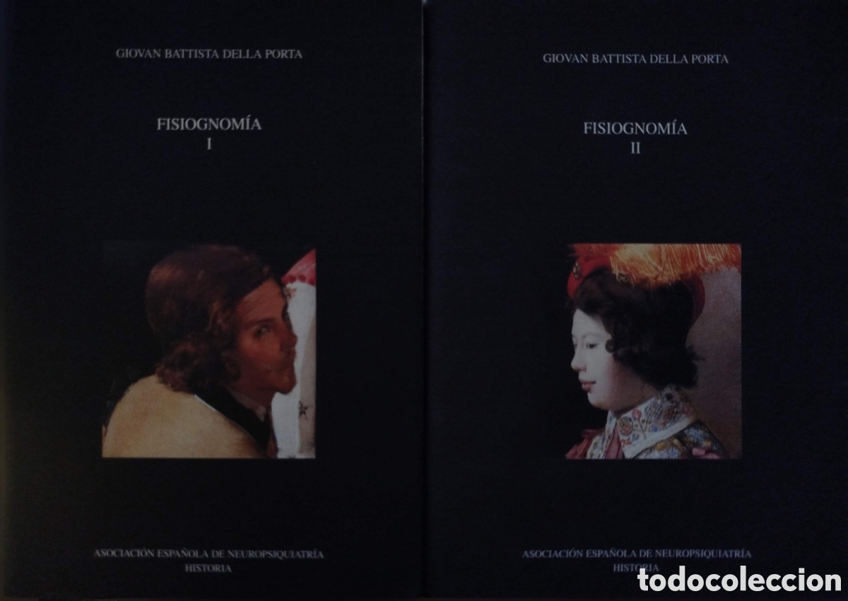 Libros de segunda mano: Fisiognom&iacute;a.2vols.Giovan Battista della Porta.Asoc.Espa&ntilde;ola Neuropsiquiatr&iacute;a Historia.2007/2008.