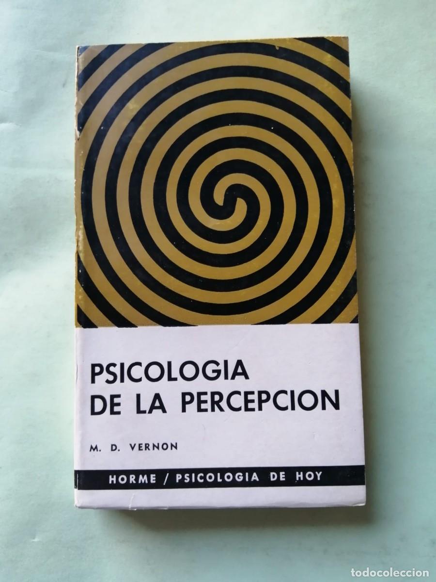 Libros de segunda mano: PSICOLOGIA DE LA PERCEPCION HUMANA (M. D. VERNON)