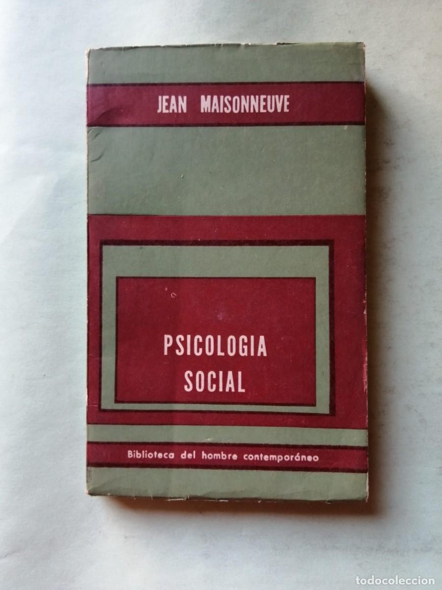 Libros de segunda mano: PSICOLOGIA SOCIAL (JEAN MAISONNEUVE)