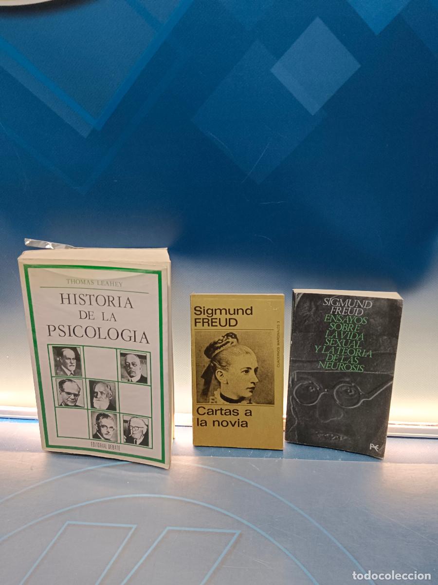 Libros de segunda mano: Historia de la psicologia + 2 novelas de Sigmund Freud- 3 libros