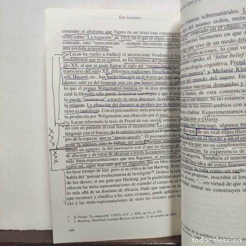 Libros de segunda mano: LOST IN COGNITION: El lugar de la p&eacute;rdida de la cognici&oacute;n - ERIC LAURENT - Editorial Diva - Foto 7