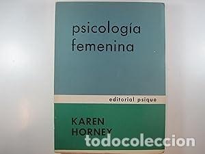 Livros em segunda m&atilde;o: Psicolog&iacute;a femenina. Karen Horney