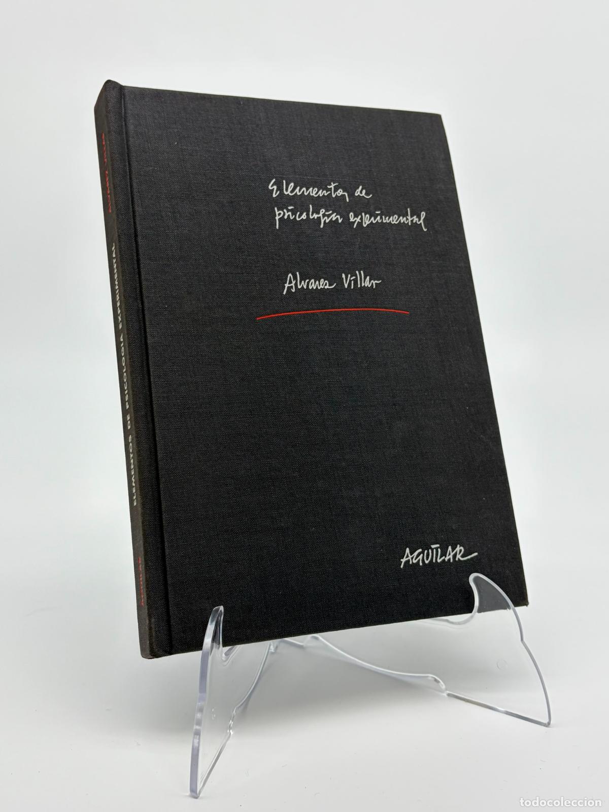 Libros de segunda mano: Elementos de psicolog&iacute;a experimental.- &Aacute;lvarez Villar, Alfonso