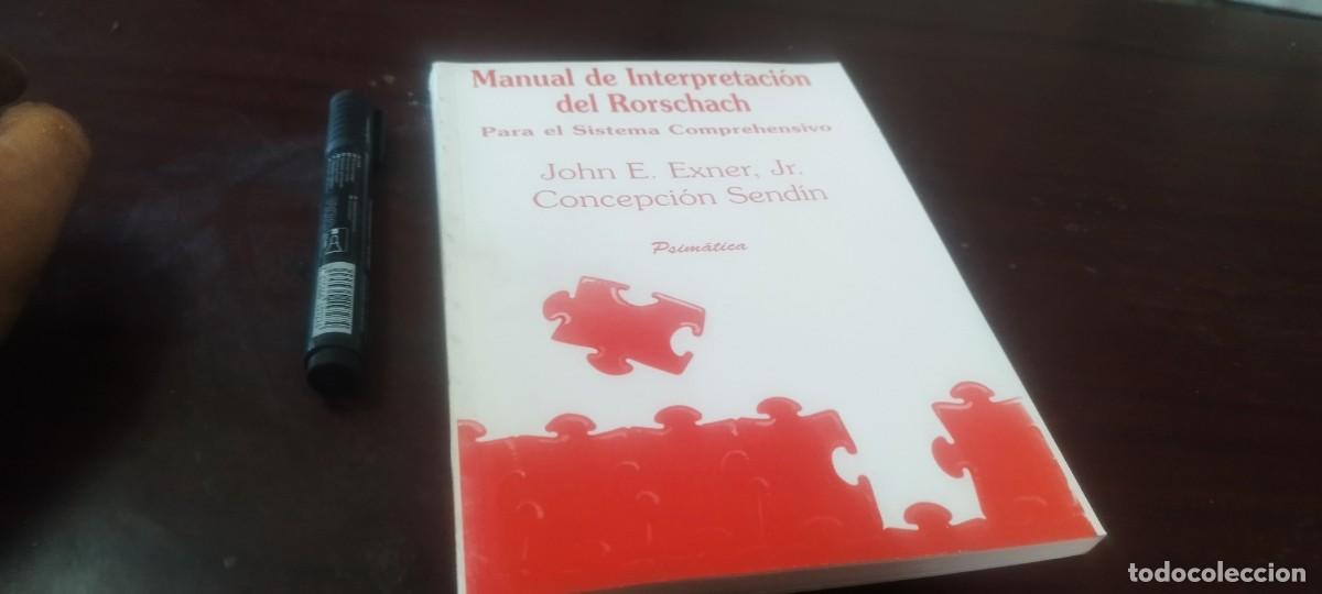 Libros de segunda mano: MANUAL INTERPRETACION RORSCHACH / EXNER-SENDIN / KARA36 / PSIMATICA - Foto 2