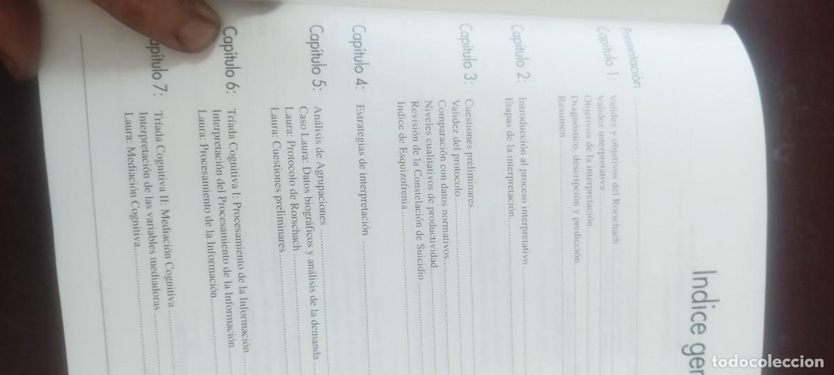 Libros de segunda mano: MANUAL INTERPRETACION RORSCHACH / EXNER-SENDIN / KARA36 / PSIMATICA - Foto 11