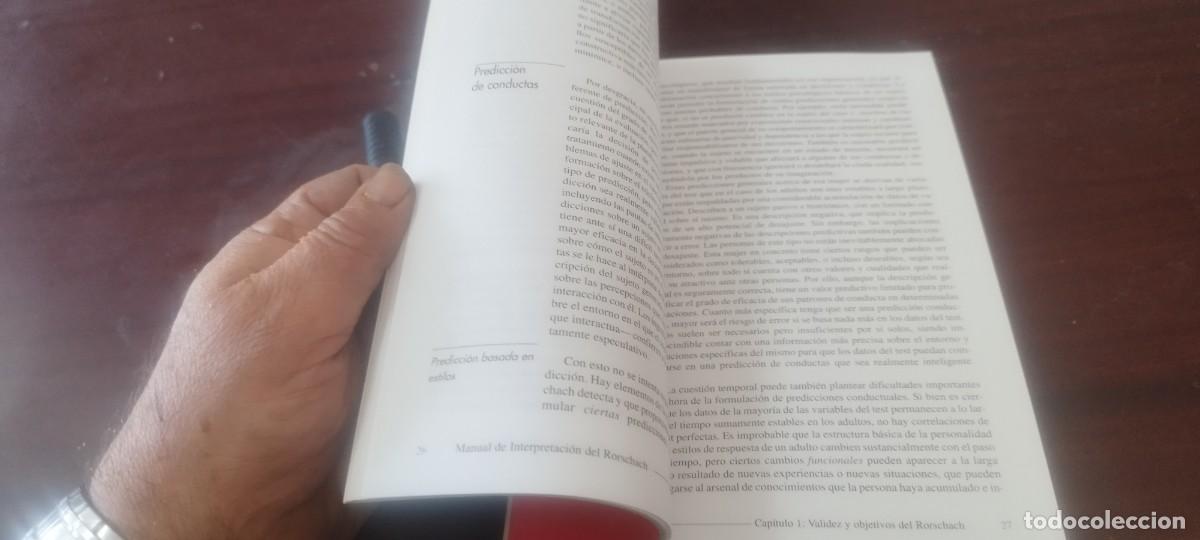 Libros de segunda mano: MANUAL INTERPRETACION RORSCHACH / EXNER-SENDIN / KARA36 / PSIMATICA - Foto 16