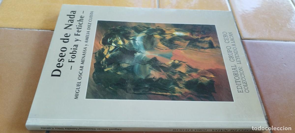 Libros de segunda mano: DESEO DE NADA, FOBIA Y FETICHE / MENASSA-DIEZ / PU-GUI-3