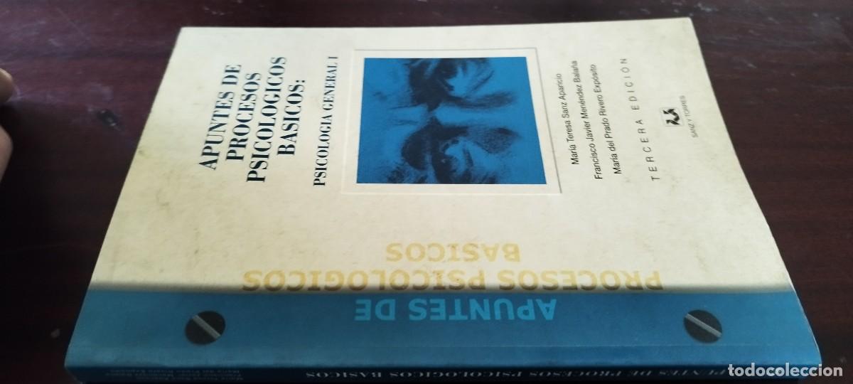 Libros de segunda mano: APUNTES DE PROCESOS PSICOLOGICOS BASICOS / PSICOLIGIA GENERAL / PU-GUI-20/ SANZ-MENENDEZ-PRADO