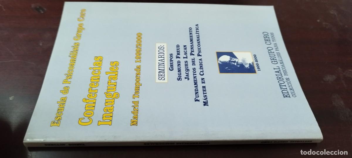 Libros de segunda mano: ESCUELA PSICOANALISIS GRUPO CERO CONFERENCIAS / ZUX20 / FREUD, LACAN, FUNDAMENTOS PENSAMIENTO, M