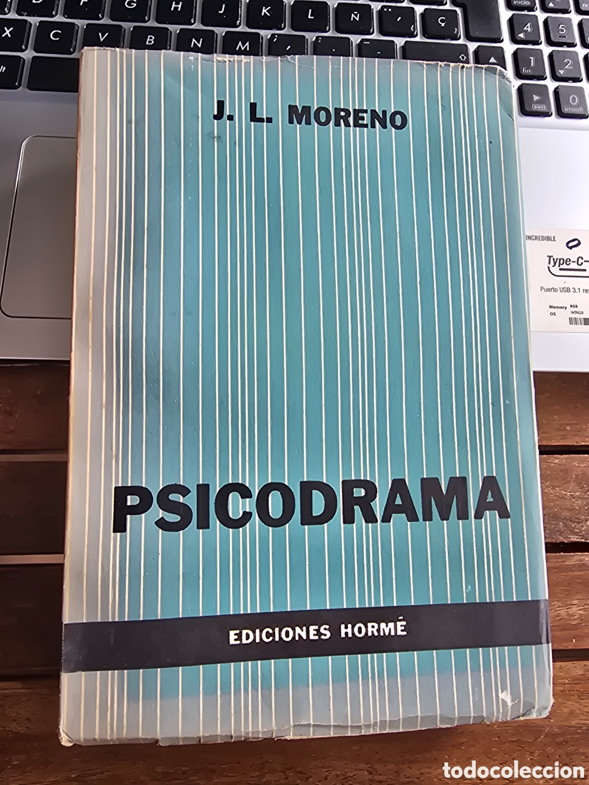 Libros de segunda mano: PSICODRAMA J.L. Moreno EDICIONES HORME 1961 Buenos Aires Argentina PAIDOS psicolog&iacute;a, psiquiatr&iacute;a