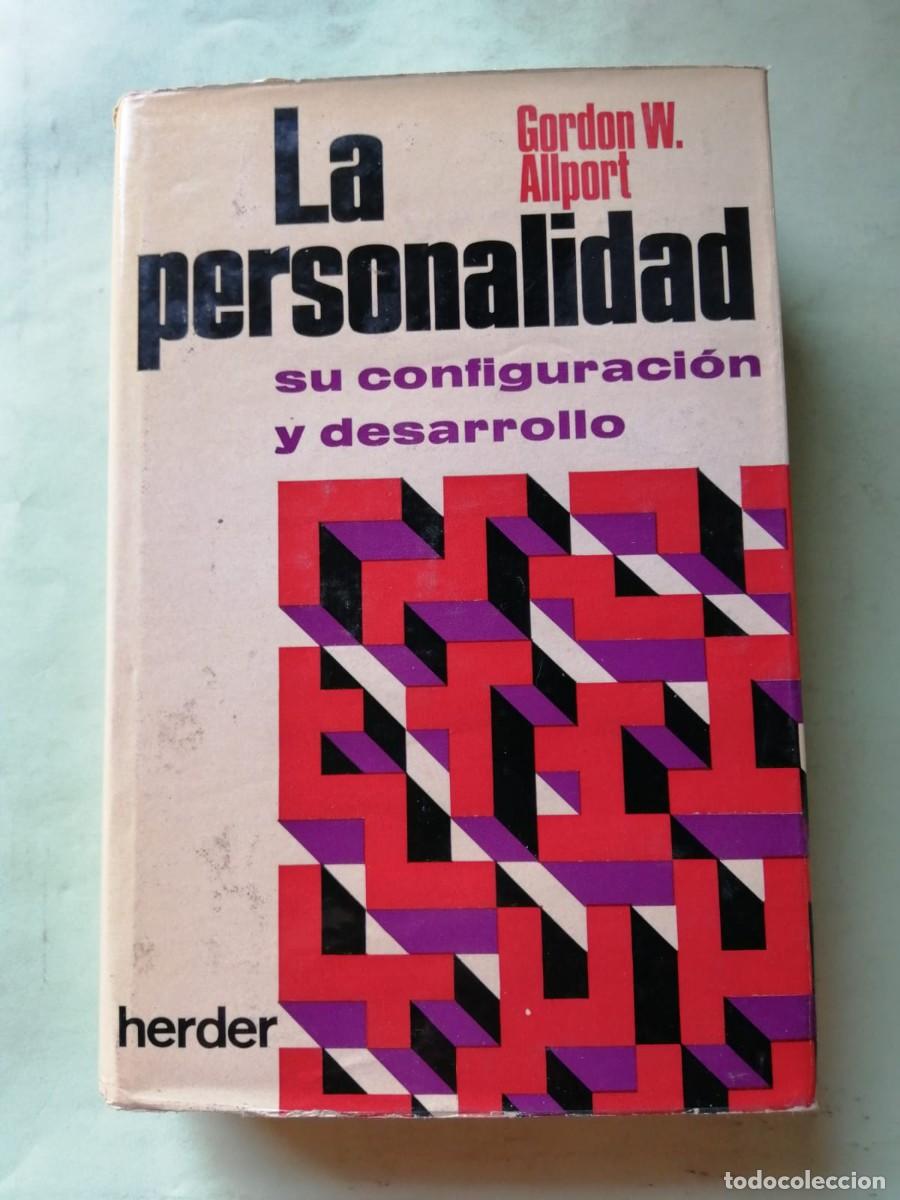 Libros de segunda mano: LA PERSONALIDAD, SU CONFIGURACION Y SU DESARROLLO (GORDON W. ALLPORT)