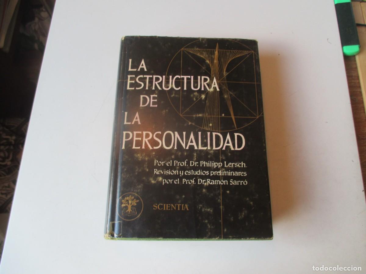 Libros de segunda mano: PHILIPP LERSCH La estructura de la personalidad W40581