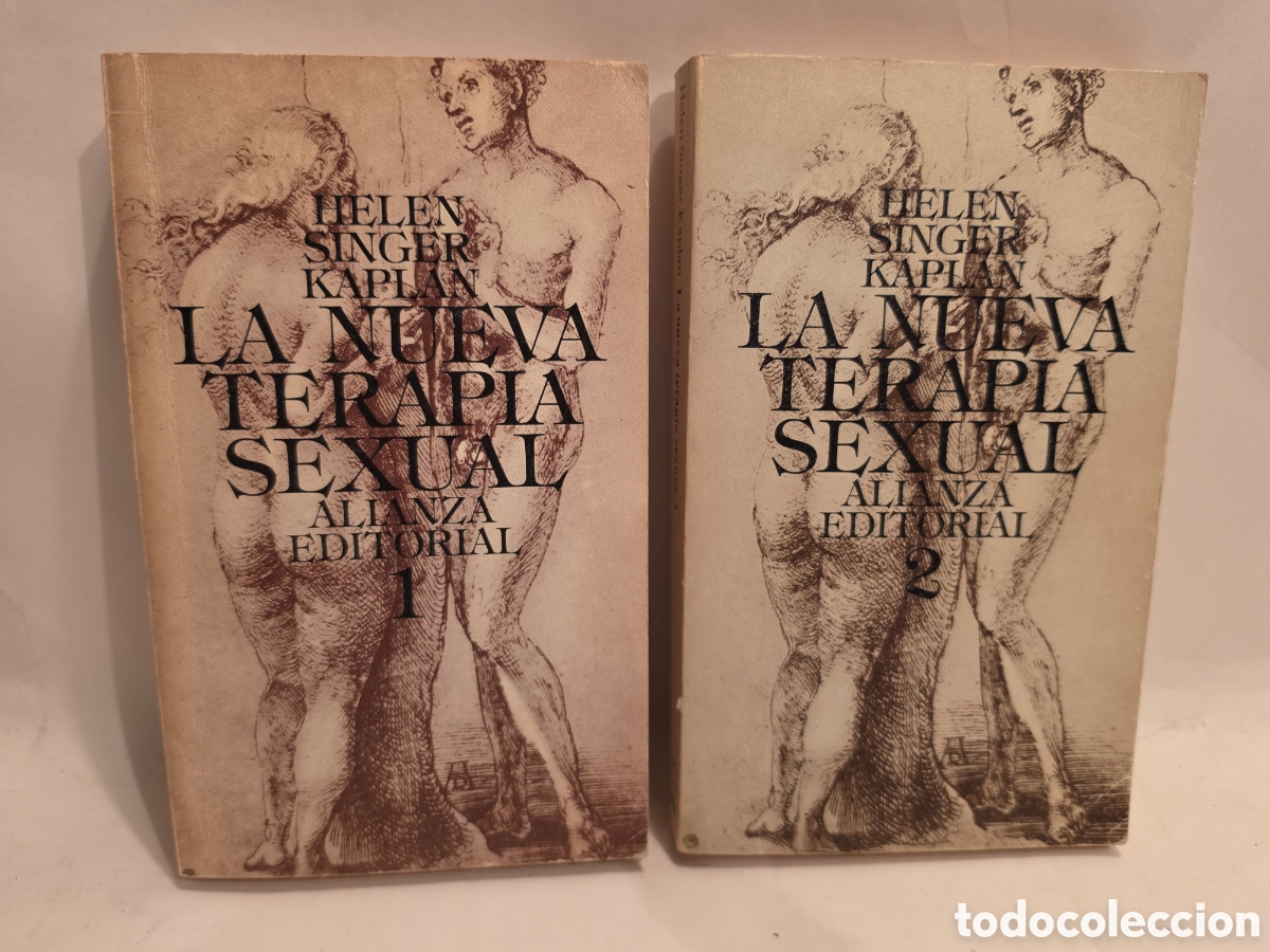 Libros de segunda mano: LA NUEVA TERAPIA SEXUAL. HELEN SINGER KAPLAN. 2 TOMOS. ALIANZA EDITORIAL 1984.
